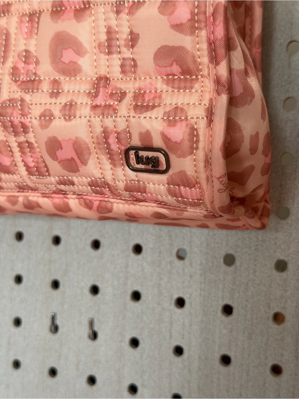 lug Pink Leopard Quilted Mini Tote - Picture 2 of 11